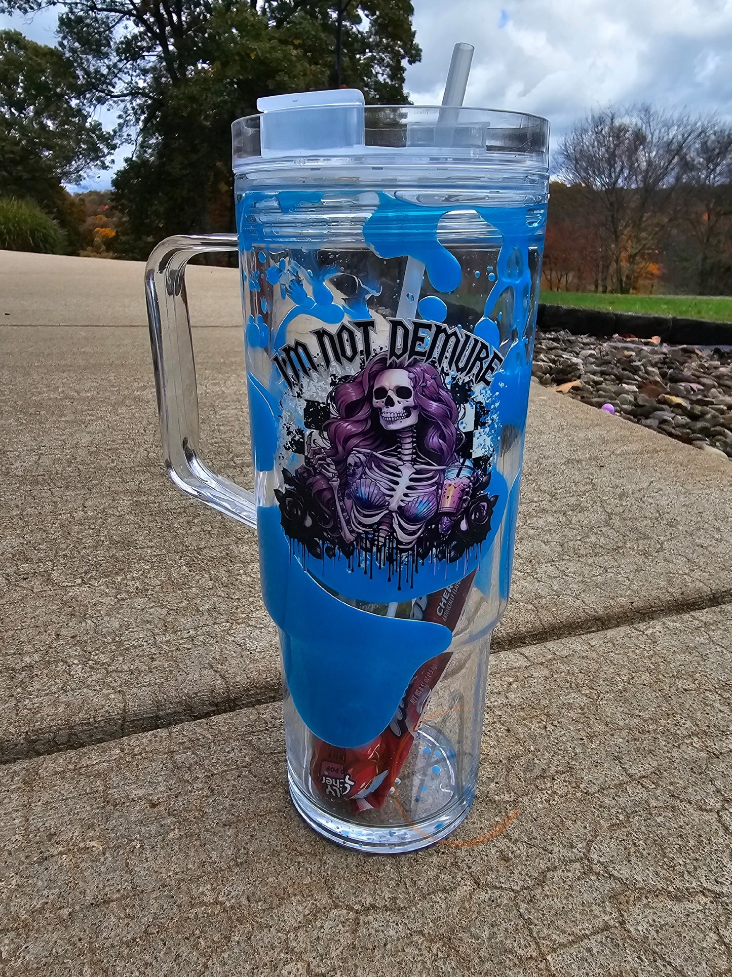 40oz demure lava drip