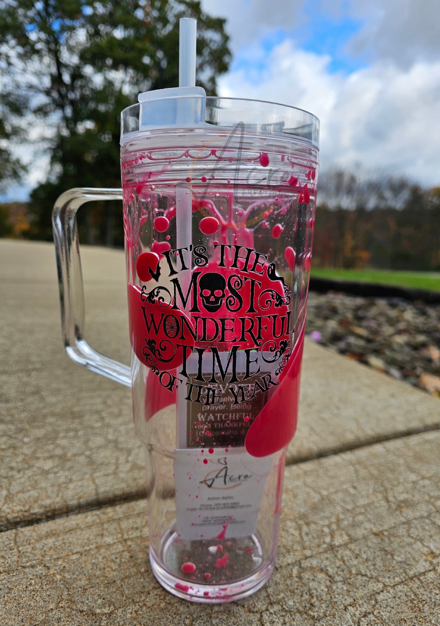 40oz wonderful time lava drip