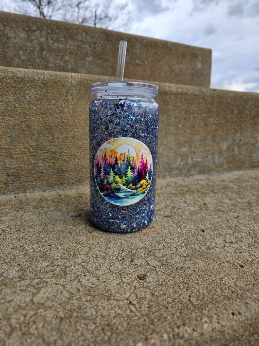 16oz acrylic camping cup