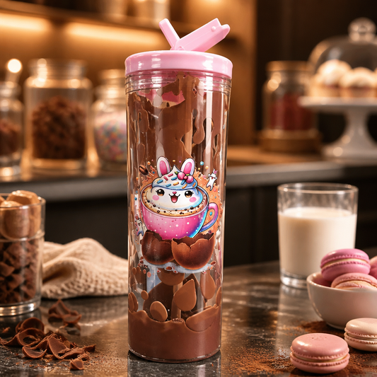 20oz coffee lava flip top tumbler