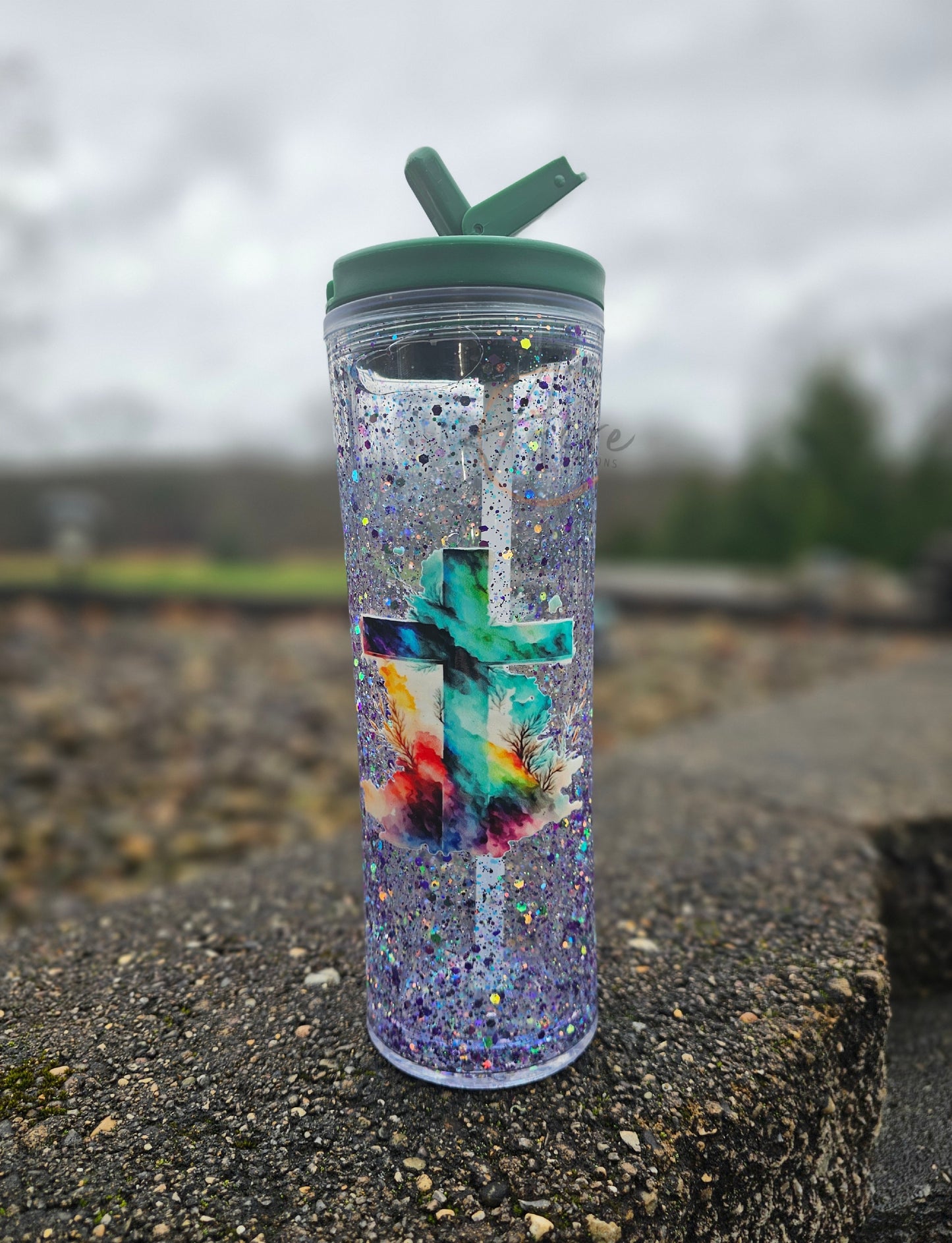 20oz cross flip top cup